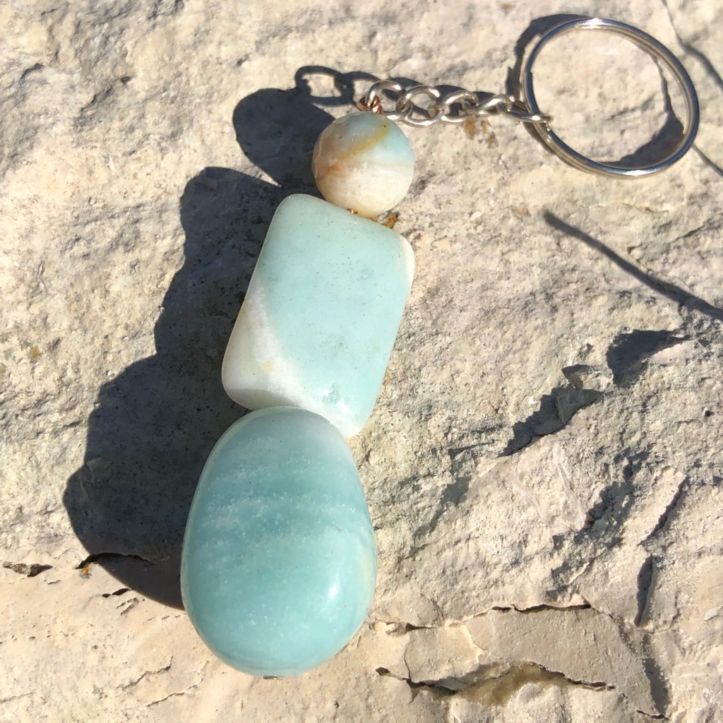 Stone Keychain
